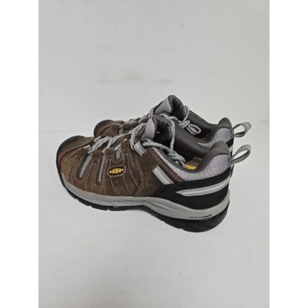 KEEN Women's Flint II Steel Toe Casual Work Shoes Cascade/Brown Size 7M - Picture 7 of 12